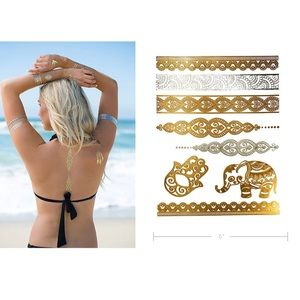 TERRA BODY TATTOOS FOR BEACH FESTIVALS PARTIES